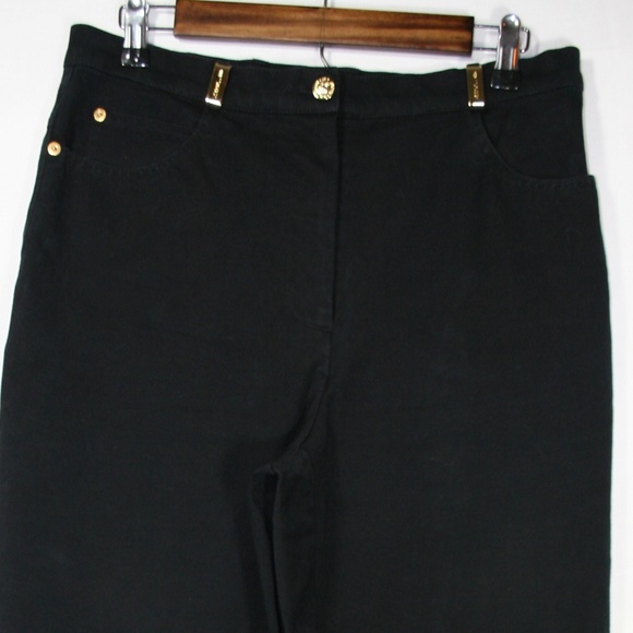 St John Sport by Marie Gray Dark Wash Jeans Sz 10 - Picture 6 of 8